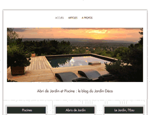 Tablet Screenshot of abri-jardin-piscine.fr